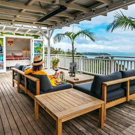 The Settlers Hut Villa Oneroa Buitenkant foto